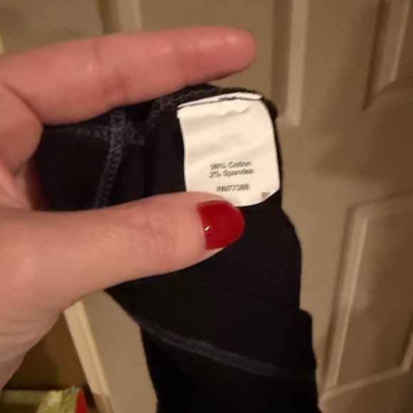 J Crew Factory NWT black thermal leggings, medium - Picture 6 of 6